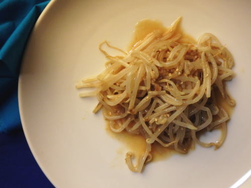 115.さっぱり美味しい！もやしの梅みそ和え