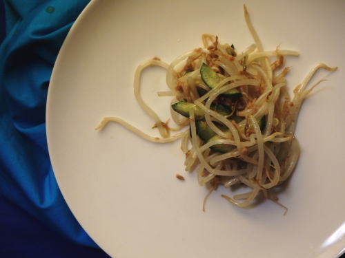 118.簡単もやしときゅうりのツナナムル