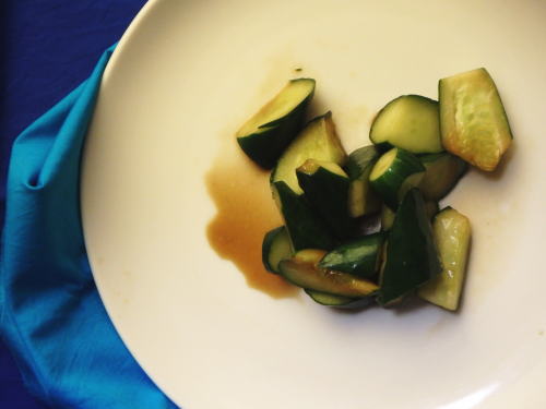 119.ごま油香るきゅうりの浅漬け