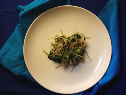 125.もやしと豆苗のナムル