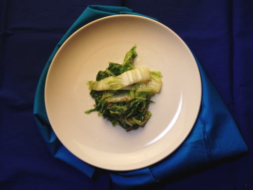 127.白菜とツナのピリ辛和え