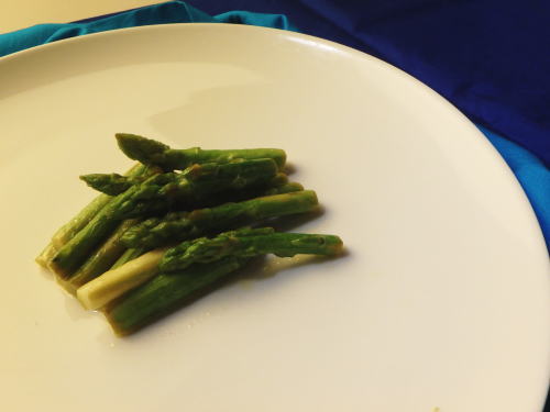 130.アスパラのレモンバター炒め