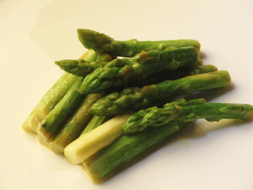 130.アスパラのレモンバター炒め