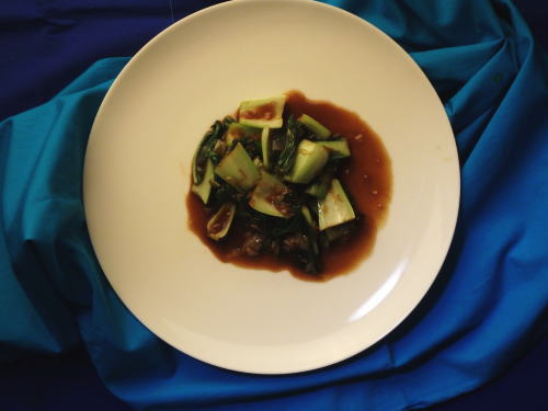 131.青梗菜のオイスター炒め