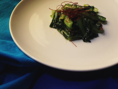 133.簡単！青梗菜の中華炒め
