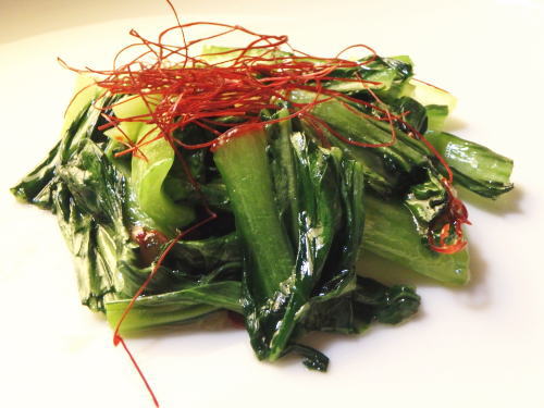 133.簡単！青梗菜の中華炒め