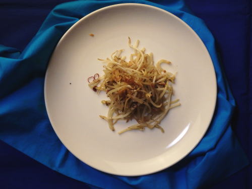 136.おつまみの定番！もやしのペペロンチーノ