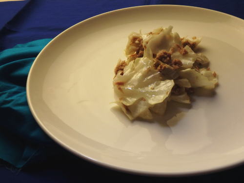 146.レンジでチン！キャベツとツナのさっぱり和え