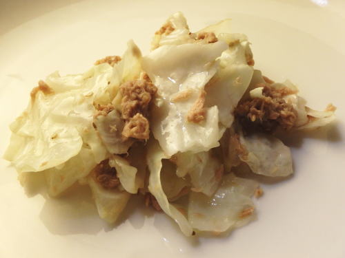146.レンジでチン！キャベツとツナのさっぱり和え
