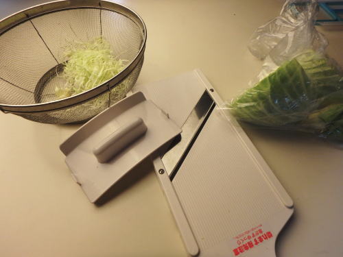 149.簡単！キャベツの千切り