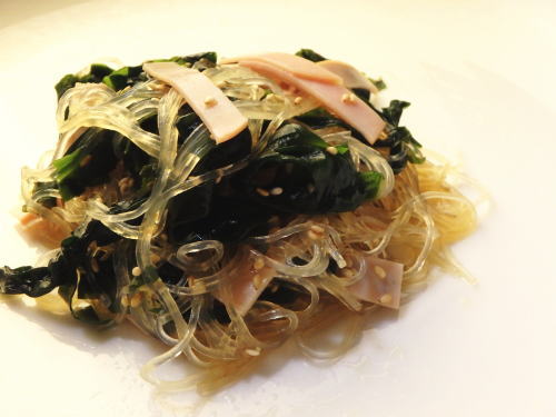 151.春雨とわかめのサラダ