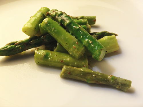 154.粒マスタードでピリッと！アスパラマリネ