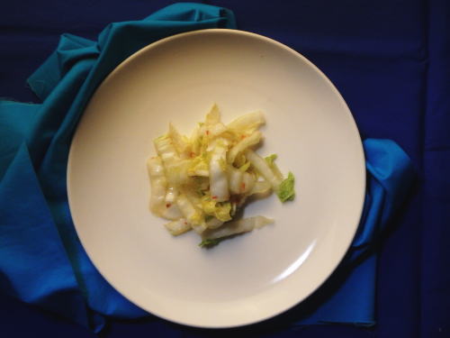 156.ピリッとおつまみ白菜の豆板醤漬け