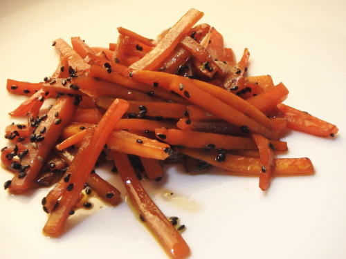 160.お弁当に！人参のきんぴら