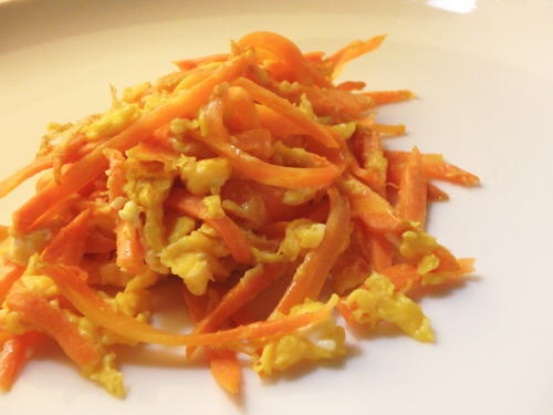 163.沖縄家庭料理にんじんしりしり