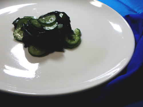 204.あると嬉しい！シンプルきゅうりとワカメの酢の物