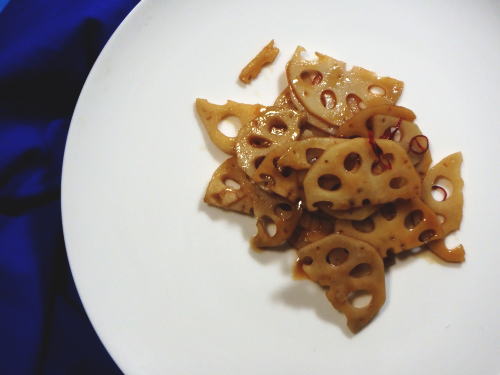 206.シャキシャキ食感が美味しいレンコンのきんぴら