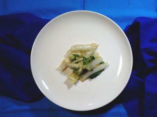 209.さっぱり白菜のゆず胡椒和え