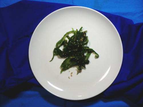 210.さっぱり！生ピーマンのナムル