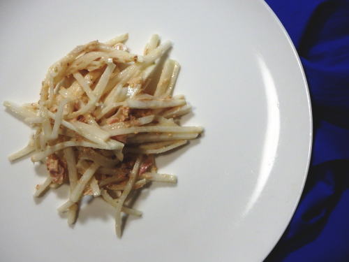 213.お箸が止まらない!大根とツナのマヨポンサラダ