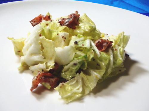 214.カリカリベーコンと白菜のクリーミーサラダ