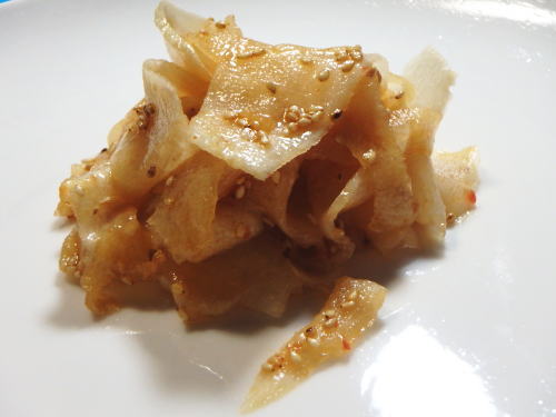 217.さっぱり美味しい！スライス大根のナムルサラダ