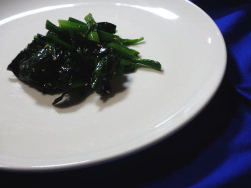 223.簡単！ほうれん草のナムル