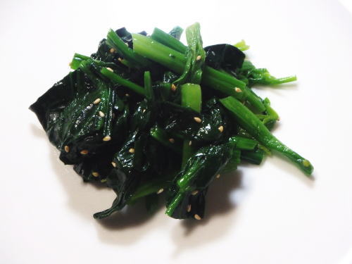 223.簡単！ほうれん草のナムル