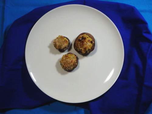 238.しいたけのカレーマヨ焼き