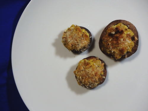 238.しいたけのカレーマヨ焼き