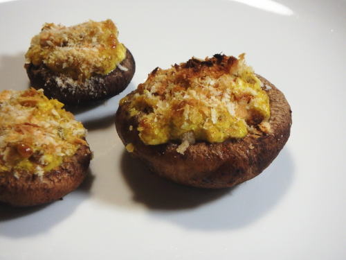 238.しいたけのカレーマヨ焼き