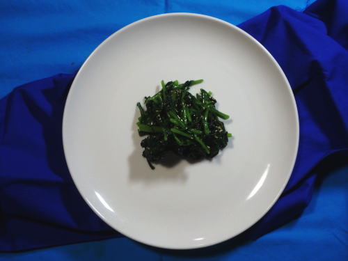 242.春菊のナムル