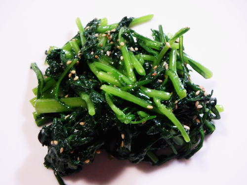 242.春菊のナムル