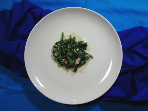 243.春菊のツナマヨ和え