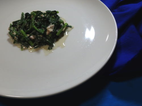 243.春菊のツナマヨ和え