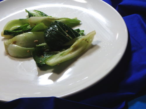 245.チンゲン菜のシンプルナムル