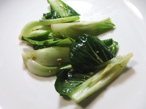 245.チンゲン菜のシンプルナムル