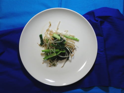 246.もやしと小松菜のおひたし