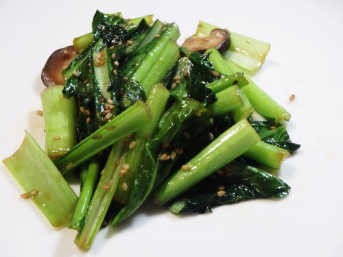 247.大根とちくわのごま和え