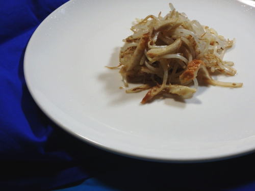 249.ちくわともやしのごま和え