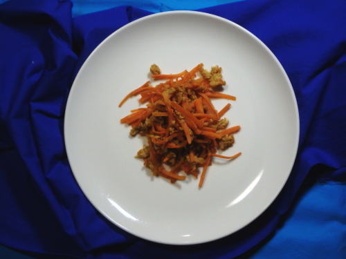 250.とまらない美味しさ　にんじんのしりしり