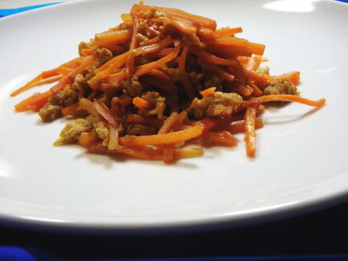 250.とまらない美味しさ　にんじんのしりしり