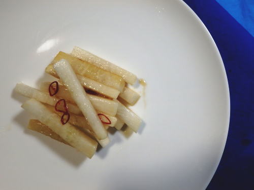 253.大根のポン酢漬け