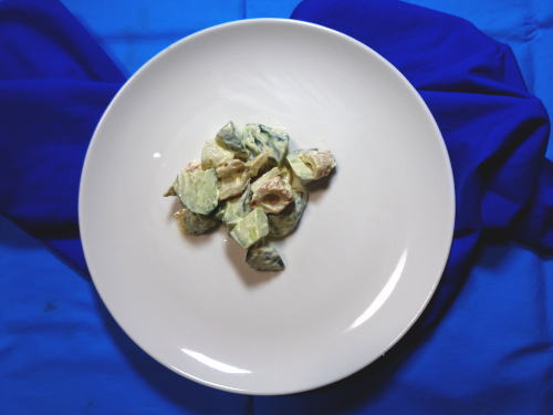 257.きゅうりとちくわのゆず胡椒サラダ