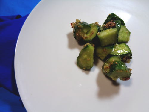 259.ニンニク生姜がたまらない！　やみつききゅうり