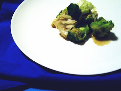 265.節約副菜 ブロッコリーとキャベツのごま和え