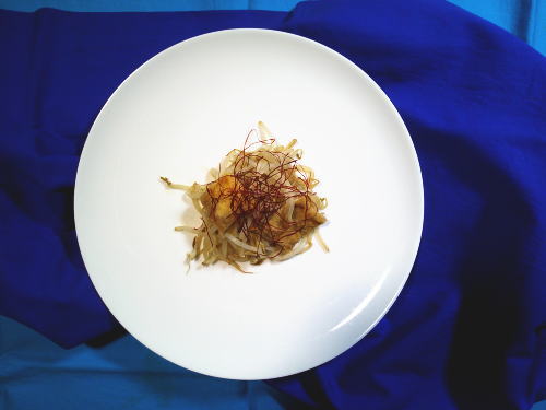 266.油揚げが香ばしい！　もやしのゆず胡椒和え