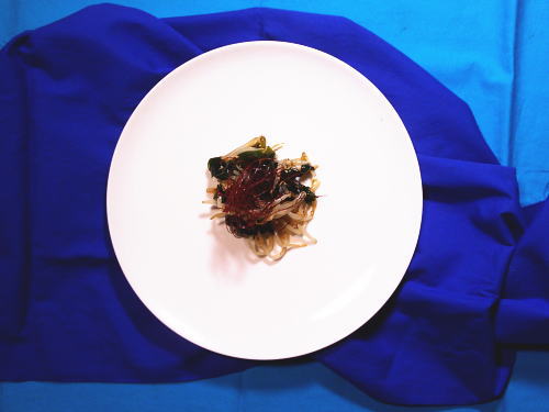 271.ピリ辛もやしとわかめの豆板醤和え