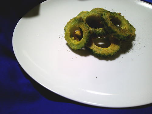 276.ゴーヤのピカタ