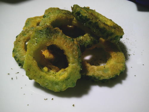 276.ゴーヤのピカタ